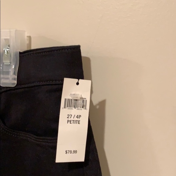 🆕 Banana Republic Black Petite Jeans - Women’s Size 27P / 4P - Picture 6 of 9